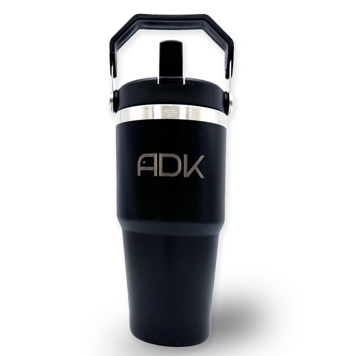 ADK Stainless Steel Bottle with Flip Straw (ADK-METAL-BOTTLE)