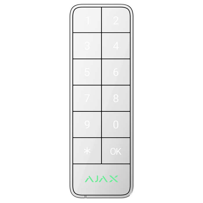 AJAX Fibra KeyPad Outdoor - White (AJA-117759)