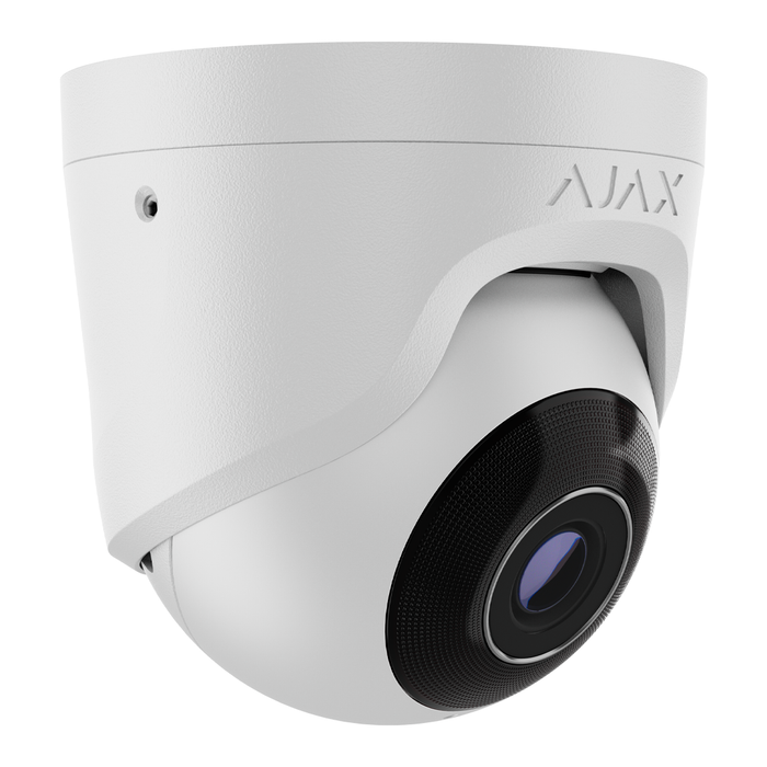 Ajax TurretCam 5mp IP CCTV Camera - White (AJA-64923)