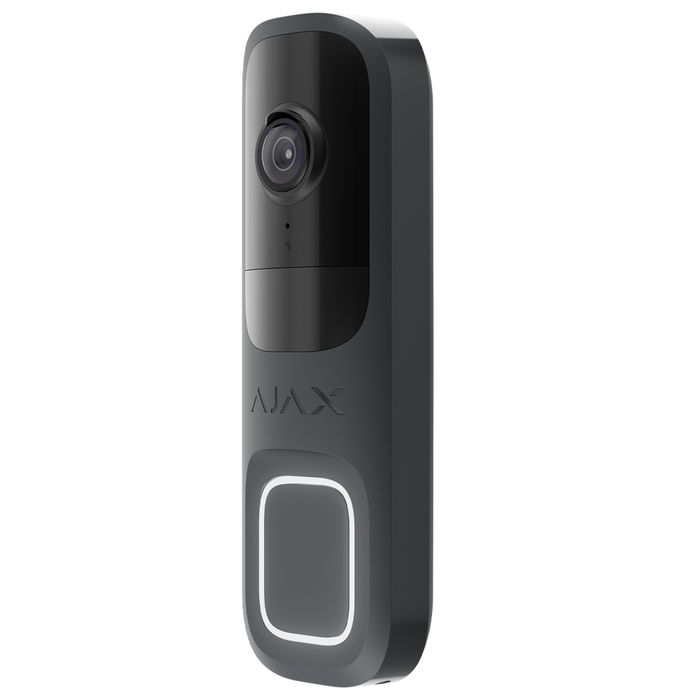 AJAX DoorBell AI Video Door Bell - Graphite (AJA-66392)