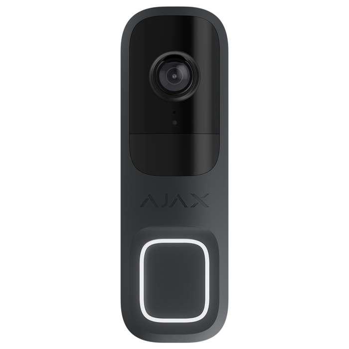 AJAX DoorBell AI Video Door Bell - Graphite (AJA-66392)