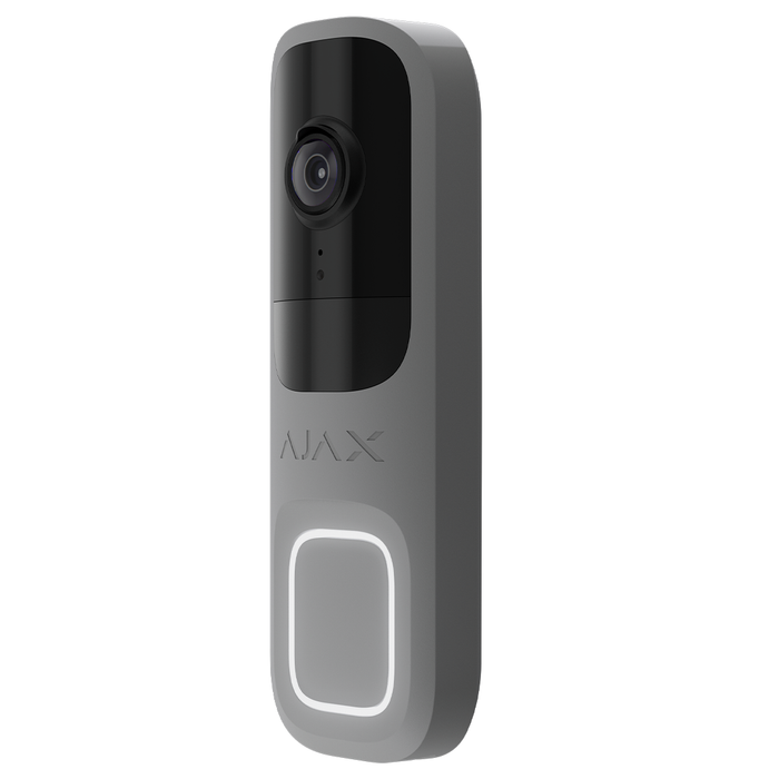 AJAX DoorBell AI Video Door Bell - Grey (AJA-66393)