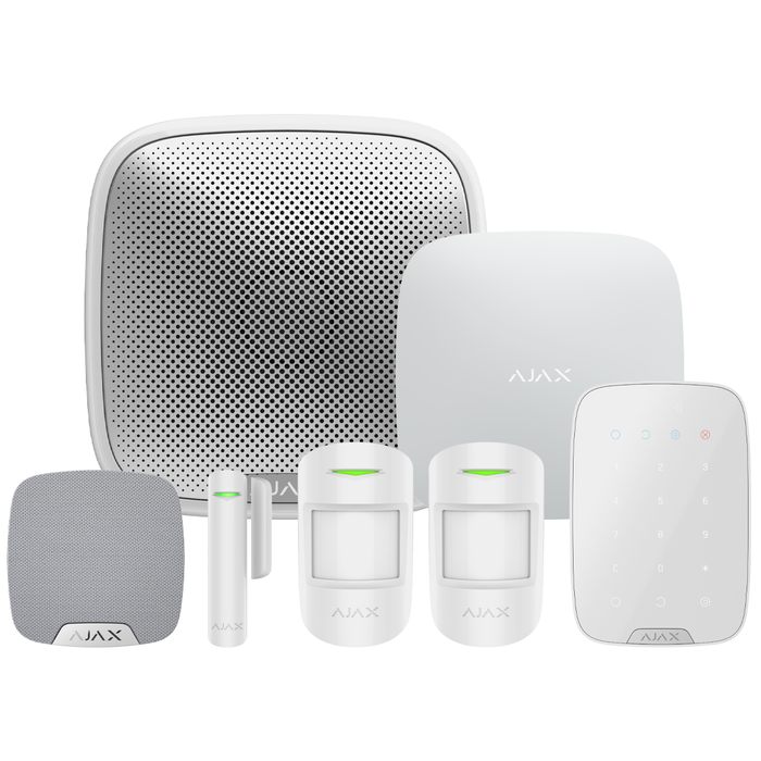 Ajax Superior Wireless Alarm Kit 5 S - White (AJA-90771)