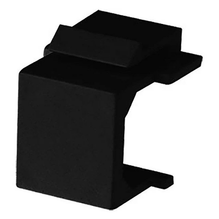 DTECH Blank Keystone - Pack of 12 - Black (DTE-DT-BLNK-BK)