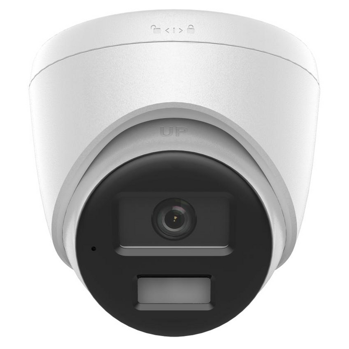 HiLook by Hikvision IP Motion 2.0 Smart Hybrid 8MP 30m Turret Dome with Microphone 2.8mm (IPC-T280HA-LUF/SL-2.8MM)