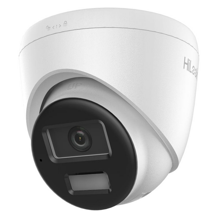 HiLook by Hikvision IP Motion 2.0 Smart Hybrid 8MP 30m Turret Dome with Microphone 2.8mm (IPC-T280HA-LUF/SL-2.8MM)