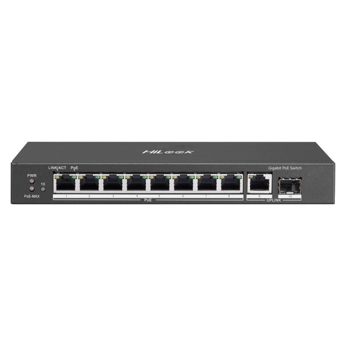 HiLook 8 Port Gigabit 58w POE Switch (HI-NS-0510P-58)