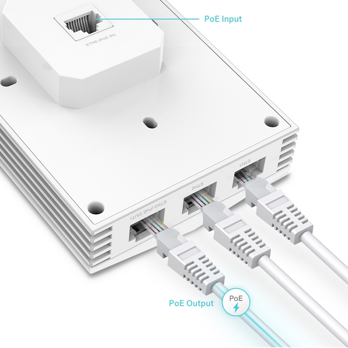 TP-Link AX3000 Wall Mount WiFi 6 Access Point (TL-EAP655-WALL)