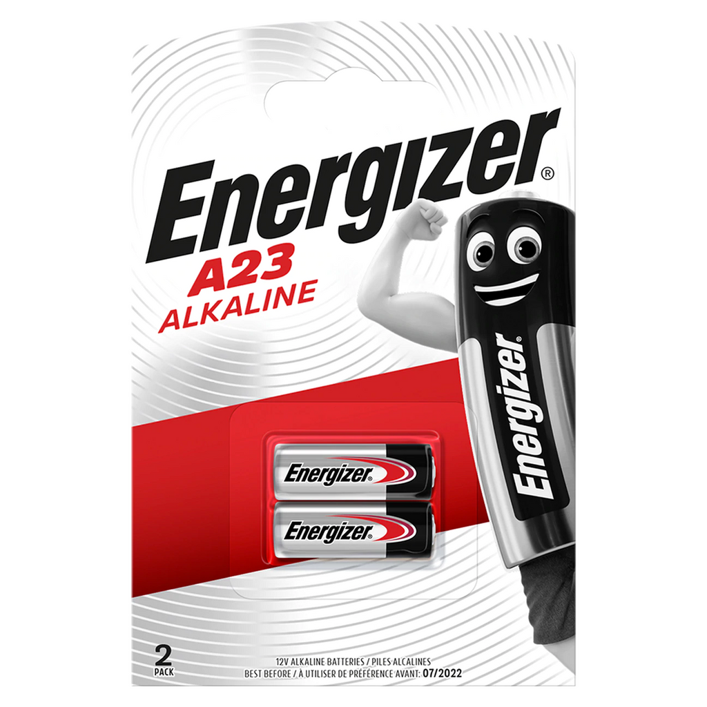 2 Energizer A23 GP23AE 21/23 23A 23GA MN21 GP23 23AE 12v Batteries